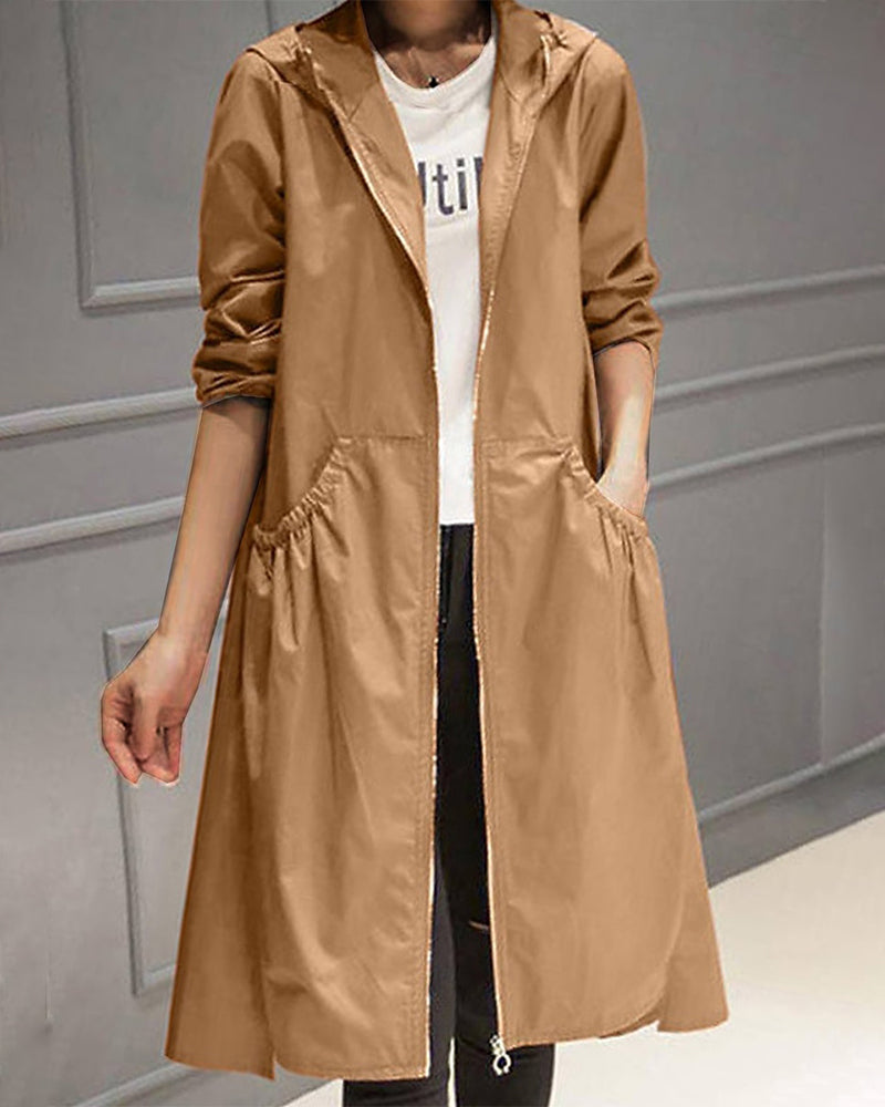 Women's Stylish Rainproof Trench Coat | Ideal for Autumn/Winter
