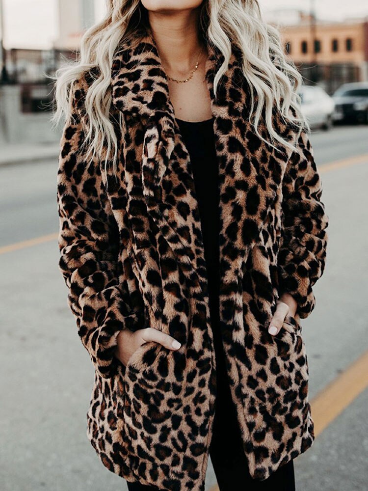 Women's Soft Faux Fur Winter Coat | Ideal for Autumn/Winter