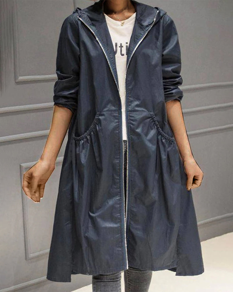 Women's Stylish Rainproof Trench Coat | Ideal for Autumn/Winter