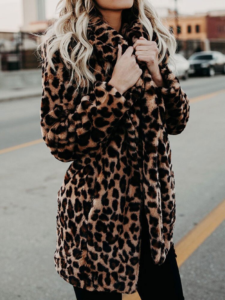 Women's Soft Faux Fur Winter Coat | Ideal for Autumn/Winter
