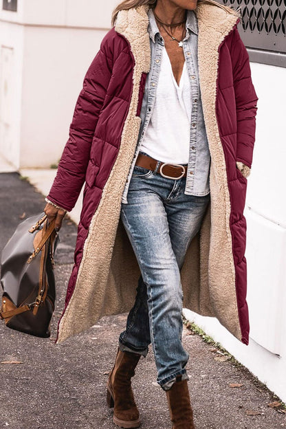 Women's Stylish Wool Winter Coat with Narrow Belt | Ideal for Autumn/Winter